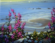 DSC02865 Wild Flowers  White Rock Beach  a  400 30pct